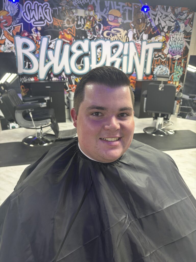 Blueprint Barbershop haircut