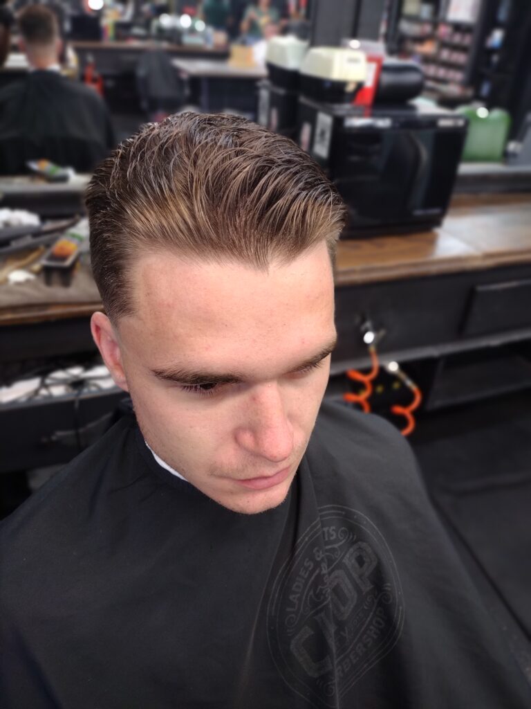 Blueprint Barbershop haircut