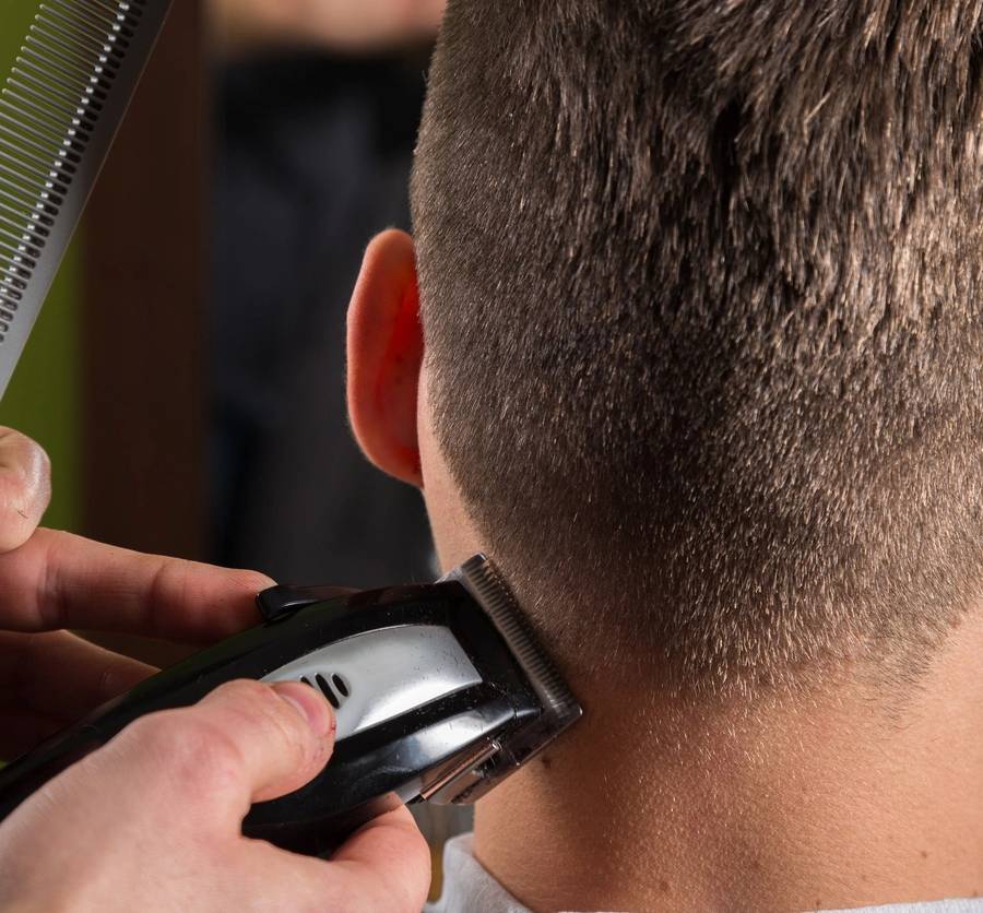 Blueprint Barbershop haircut